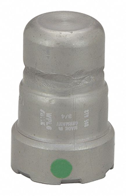 Cap Steel Press-fit 3/4 in