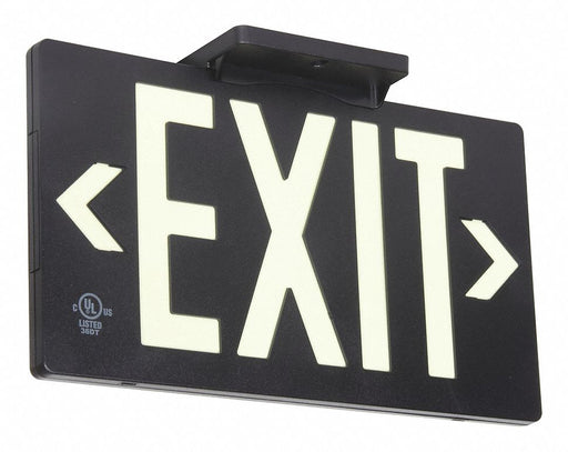 Exit Sign 8 3/4 in x 15 1/2 in Plastic