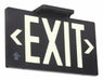 Exit Sign 8 3/4 in x 15 1/2 in Plastic
