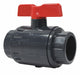 Manual 2-Way Ball Valve Socket PVC