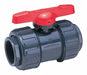 Manual 2-Way Ball Valve Socket PVC