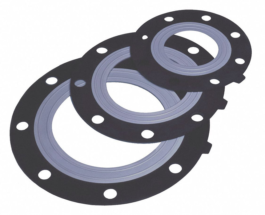 Flange Gasket 3 Pipe Size Bolt Holes 4
