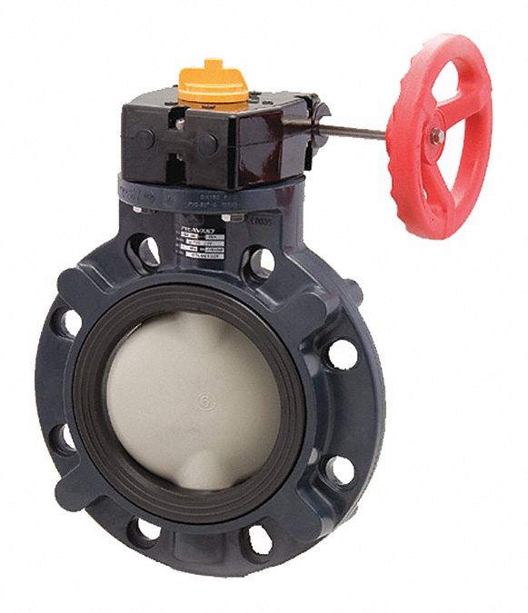Butterfly Valve 10 Pipe Size PVC