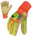 Leather Glvs Hi-Viz Orange/Ylw XL PR