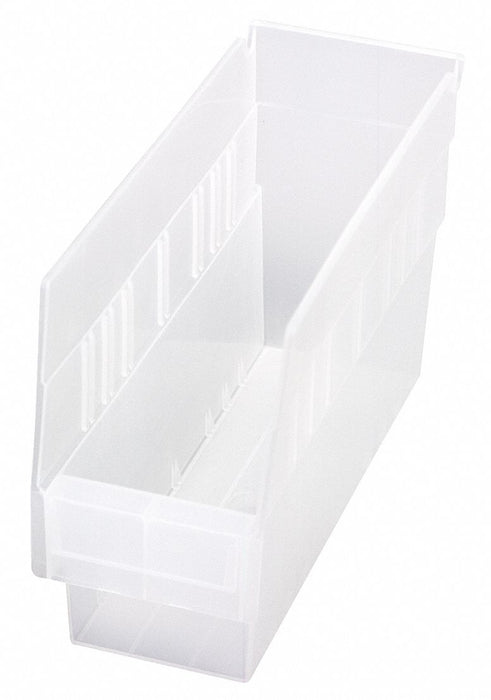 ShelfBin 11.625inL 4.125inW Plastic