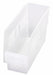 ShelfBin 11.625inL 4.125inW Plastic