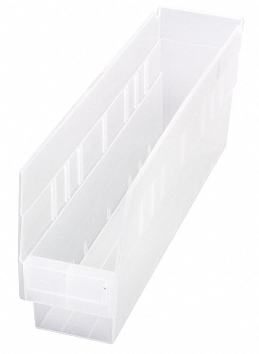 ShelfBin 17.875inL 4.375inW Plastic