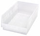 Shelf Bin Clear Polypropylene 6 in