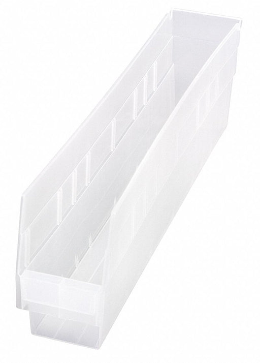 ShelfBin 23.625inL 4.375inW Plastic