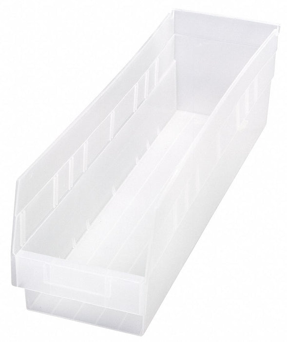 ShelfBin 23.625inL 6.625inW Plastic