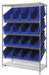 H7037 Pick Rack 24inx74inx48in Blue