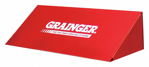 Bin Topper Red Steel Powder Coated