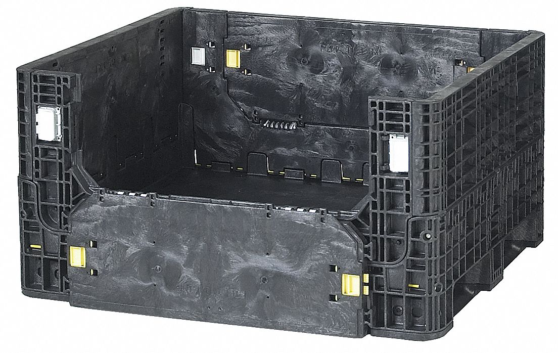 Clps Bulk Ctr Black Solid 39 5/8 in