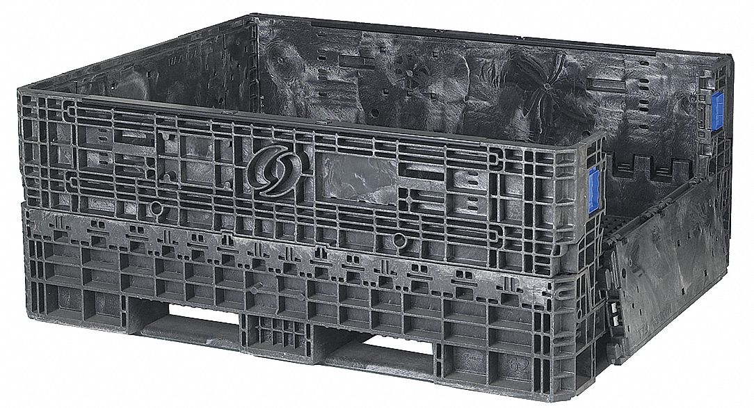 Clps Bulk Ctr Black Solid 62 1/2 in
