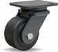Plate Caster Swivel Nylon 5 5/8 H