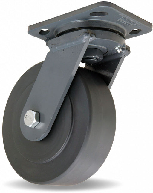 Plate Caster Swivel Nylon 7 1/2 H