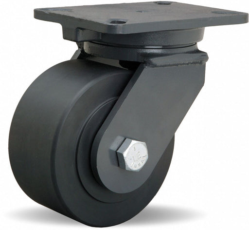 Plate Caster Swivel Nylon 8 H