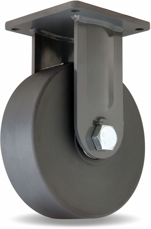Plate Caster Rigid Nylon 15 1/2 H