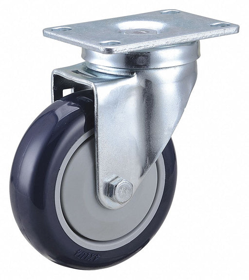 PlateCaster Swivel Polyurethane 5 3/16 H