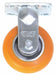 Plate Caster Rigid Polyurethane 6 1/2 H