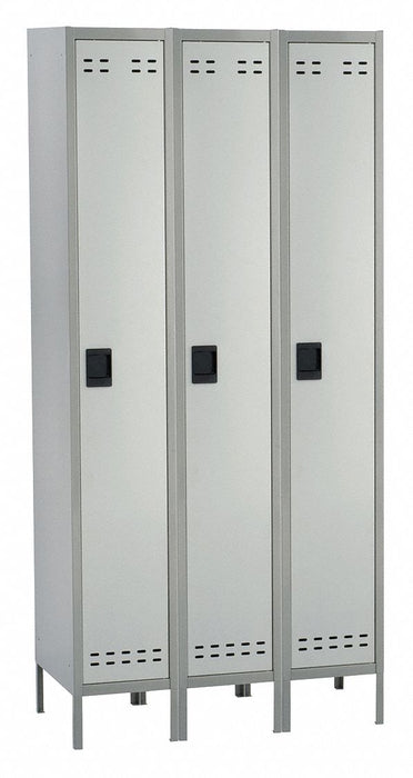 Wrdrb Lckr 1x3Lckr Gray 78 x36 x18 Assm