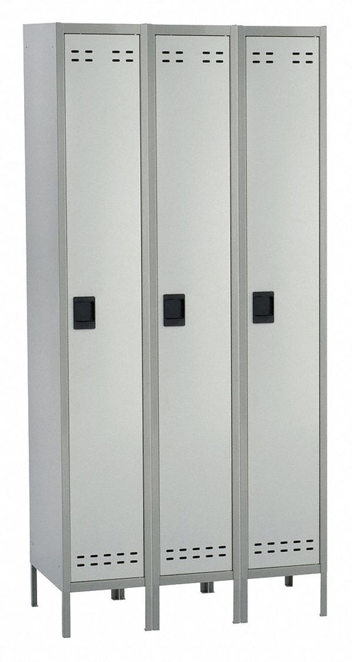Wrdrb Lckr 1x3Lckr Gray 78 x36 x18 Assm