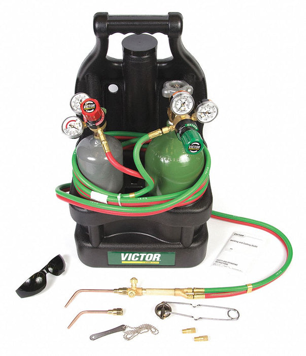 VICTOR 9pc Gas Welding Outfit