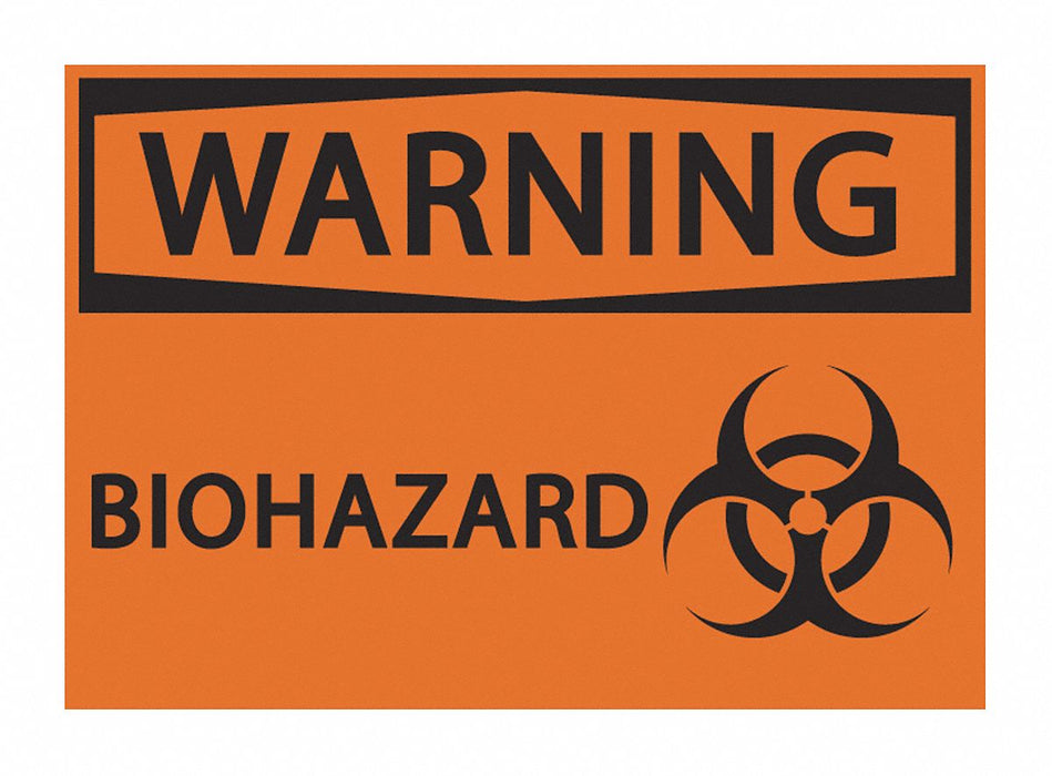 Biohazard Label 5 inx7 in PK2