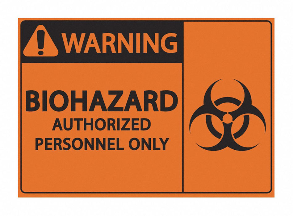 Biohazard Label 5 inx7 in PK2