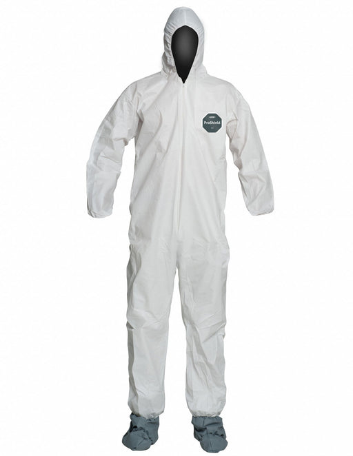 Coveralls 2XL Wht ProShield 50 PK25