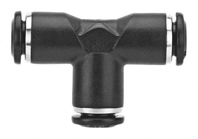 Tee Push-Fit12mm UniversalThread1/2 