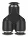 Wye Nylon Push-Fit 8 mm 8 mm 8 mm
