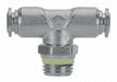 Tee SS Push-Fit5/16 5/16 MBSPP1/4 