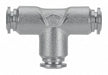 Tee SS Push-Fit 8 mm 8 mm 8 mm