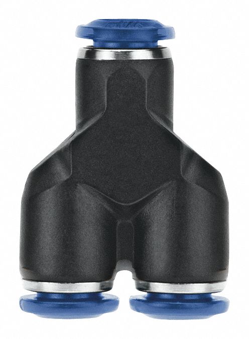 Wye Nylon Push-Fit 1/2  1/2  1/2 