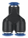 Wye Nylon Push-Fit 5/16  5/16  5/16 