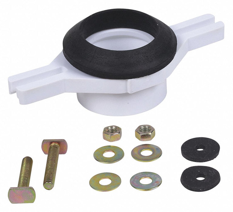 Flange Kit Rubber Brass PVC