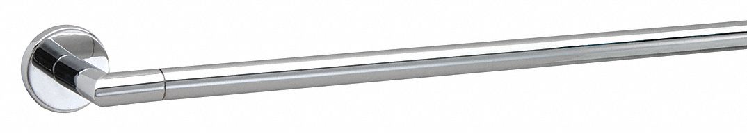 Towel Bar Zinc 28 in Overall W