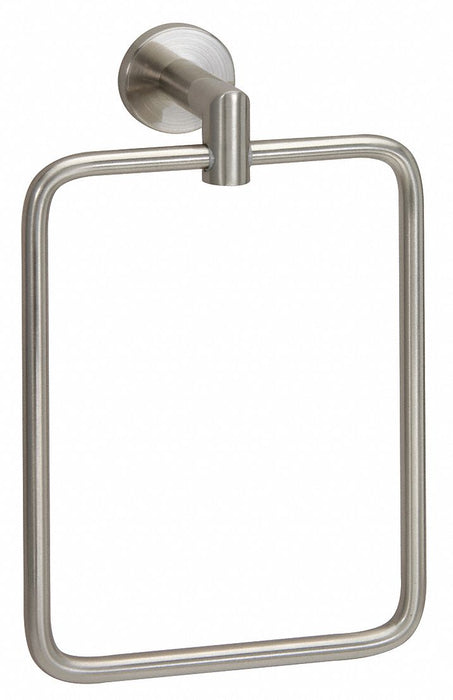 Towel Ring Zinc Satin Nickel 6 3/8 in w