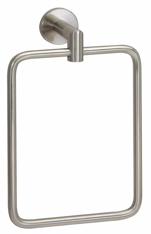 Towel Ring Zinc Satin Nickel 6 3/8 in w