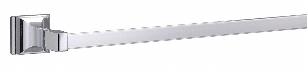 Towel Bar Zinc 20 1/4 in Overall W