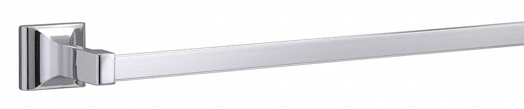 Towel Bar Zinc 26 1/4 in Overall W