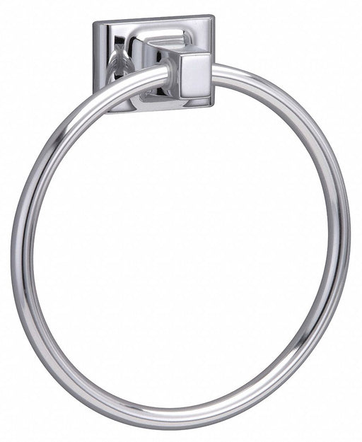 Towel Ring Zinc Polished Chrome 6 in w