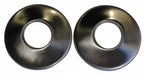 Rod Flanges Satin Nickel 1 3/4 in W PR