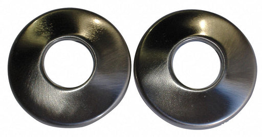 Rod Flanges Satin Nickel 1 3/4 in W PR