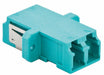 Fiber Optic Adapter LC Aqua PK6