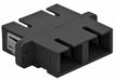 Fiber Optic Adapter SC Black PK6