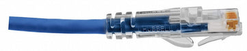 M3400 Patch Cord Cat 6A Clear Boot Blue 55 ft.