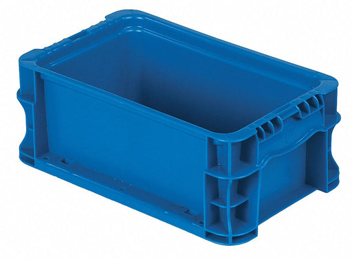 H6169 StraightWallTote 12inL 7.375inW Blue