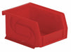 Hang and Stack Bin Red PP 3 in